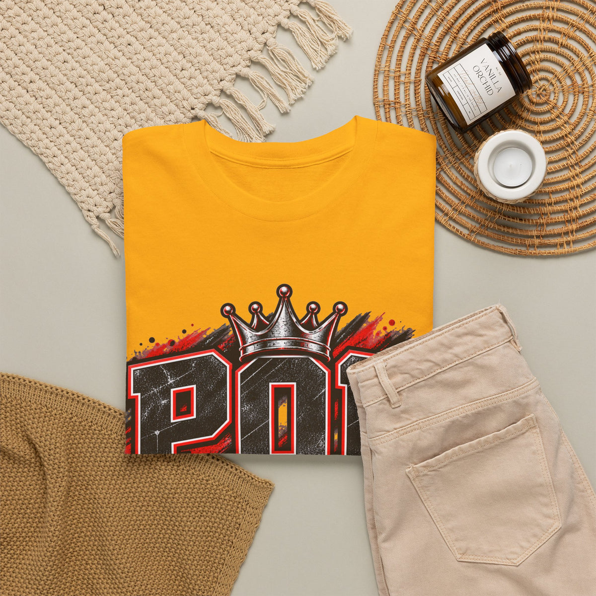 POP 'Praise Over Problems' Graphic Tee — Faith-Based Christian T-Shirt