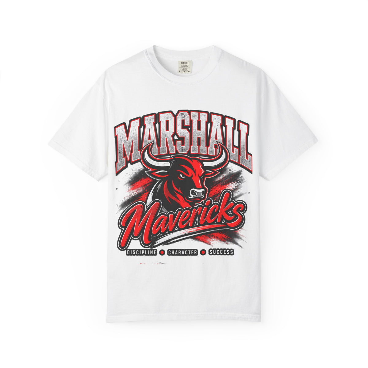 Marshall Mavericks Bull Graphic T-Shirt — School Spirit Sports Tee