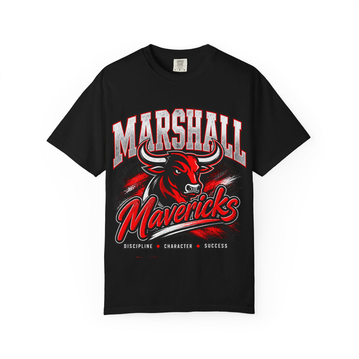 Marshall Mavericks Bull Graphic T-Shirt — School Spirit Sports Tee